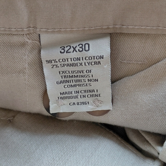 Denver Hayes Khaki Men's Chinos - Picture 6 of 7